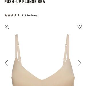 Skims wireless form Push-Up Plunge Bra - Sand - 32 D